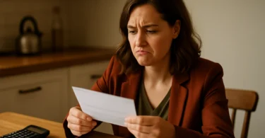 Woman disappointed by a low insurance settlement check