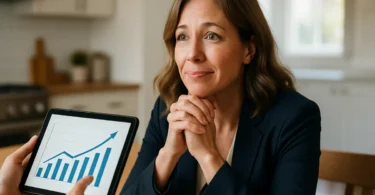 Woman comparing structured settlement and lump sum options